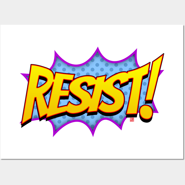 resist Wall Art by SeattleDesignCompany